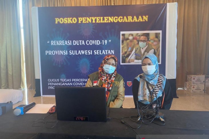 414 peserta Program Rekreasi Duta COVID-19 Sulsel sembuh