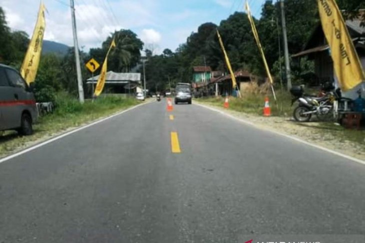 Jelang lebaran, ruas Jalinsum di Tapsel sepi pemudik