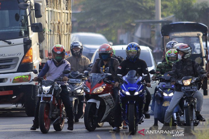 Arus mudik pantura meningkat 