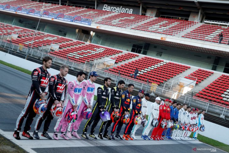 Para pebalap F1 mendukung rencana balapan tanpa penonton