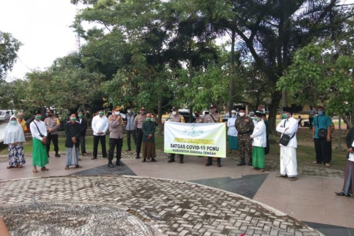 NU Bangka Tengah bagikan 1.000 paket sembako