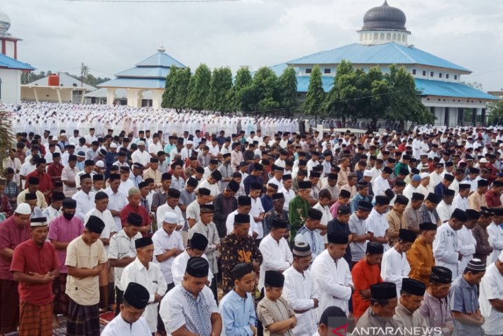Ribuan warga muslim di Nagan Raya sudah rayakan Hari Raya Idul Fitri