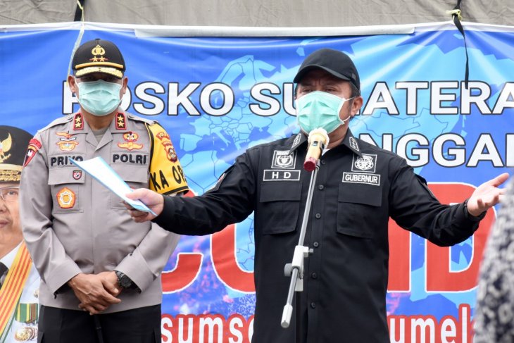 Gubernur Sumsel ingatkan kembali petugas dalam penegakan PSBB harus utamakan etika