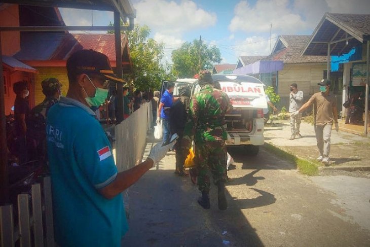 Belasan warga sebuah gang di Kapuas Kalteng positif COVID-19