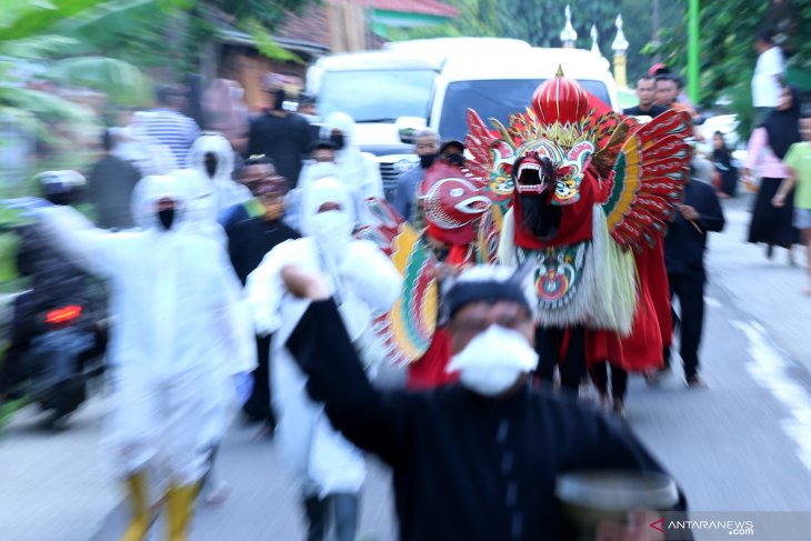 Tradisi barong ider bumi saat pandemi COVID-19