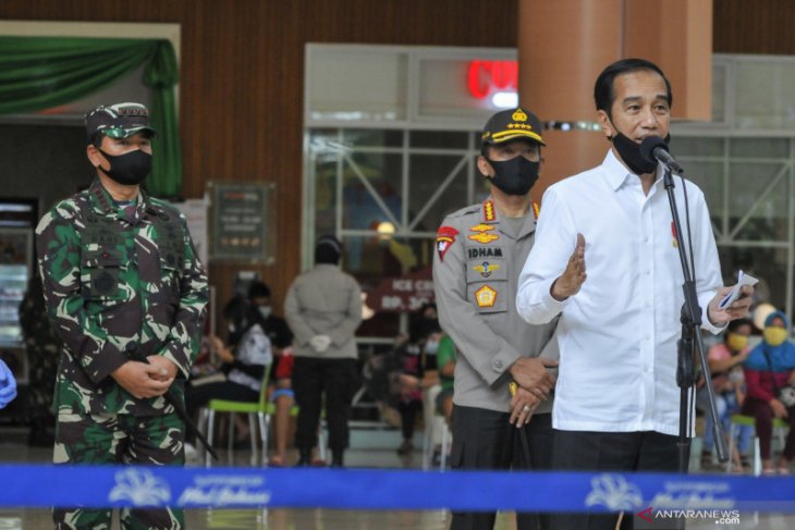 25 kabupaten/kota yang dijaga TNI-Polri menuju normal baru