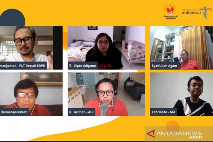 Kemenparekraf fasilitasi pengembang game lokal berkarya di Gelora 2020