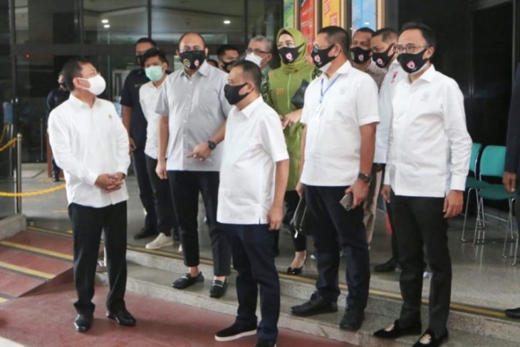 Satgas COVID-19 DPR RI tinjau persiapan protokol