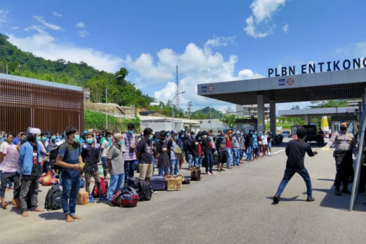 179 Pekerja Migran Indonesia tiba di Pontianak
