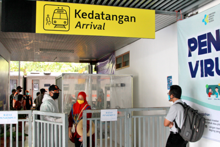 Daop 7: Jumlah penumpang kereta api turun drastis saat Lebaran