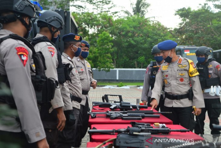Brimob Polda Maluku siap menghadapi pandemi COVID-19