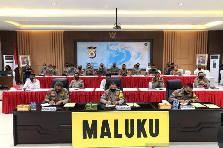 Kapolda Empat daerah di Maluku sasaran disiplin protokol kesehatan