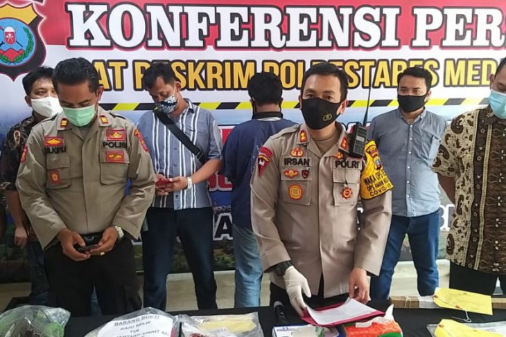 Polrestabes Medan ciduk pembunuh penarik betor