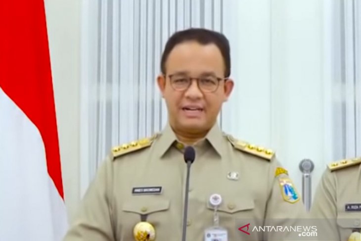 Gubernur Anies Baswedan resmi perpanjang PSBB Jakarta