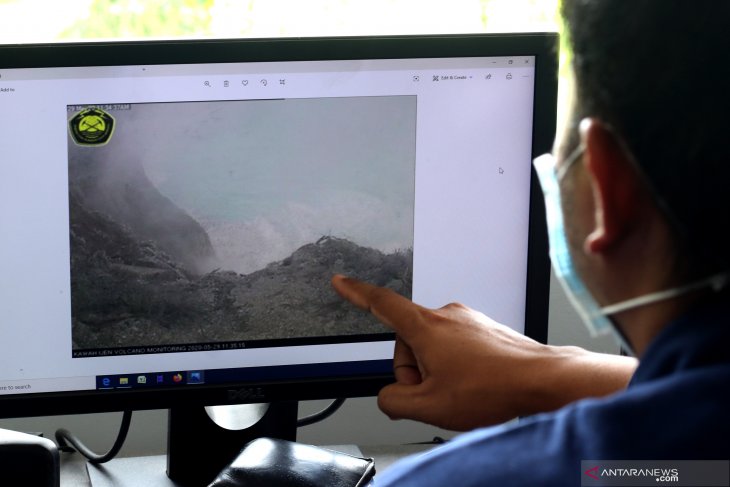 Pengamatan aktivitas gunung Ijen