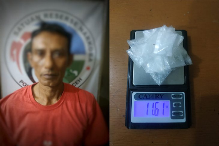 Edarkan sabu, pria 45 diciduk polisi di Banda Aceh