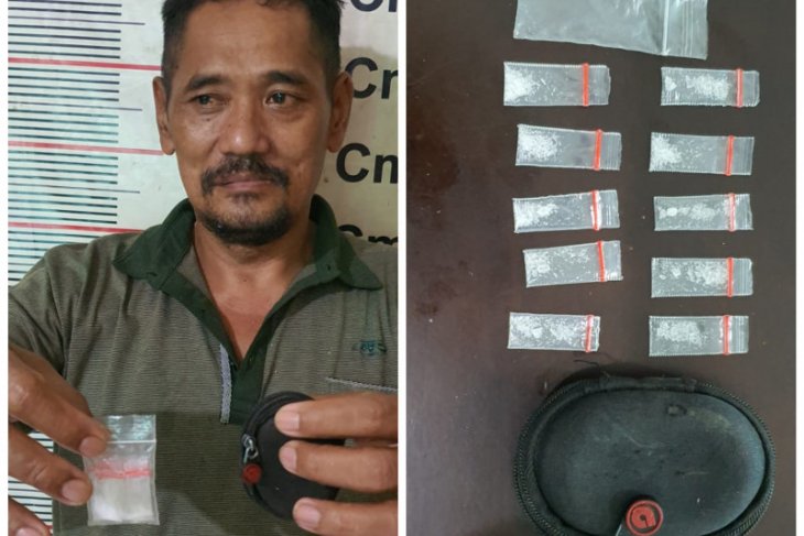 Pak Min pengedar sabu-sabu Wampu ditangkap Polsek Stabat Langkat