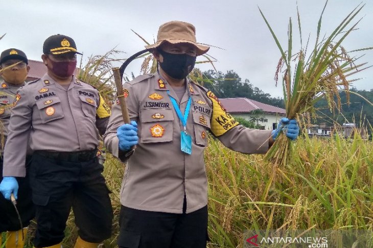 Tapanuli Utara di masa new normal, Kapolres : Tingkatkan ketahanan pangan