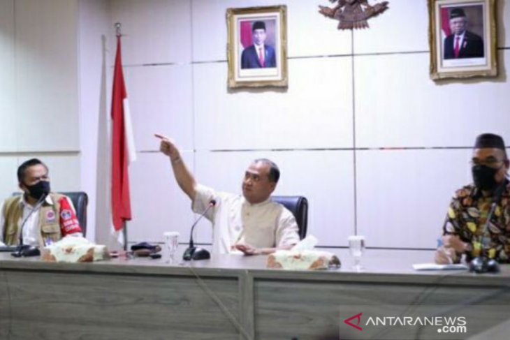 Gubernur Babel pimpin rapat sosialisasi penerapan protokol COVID-19