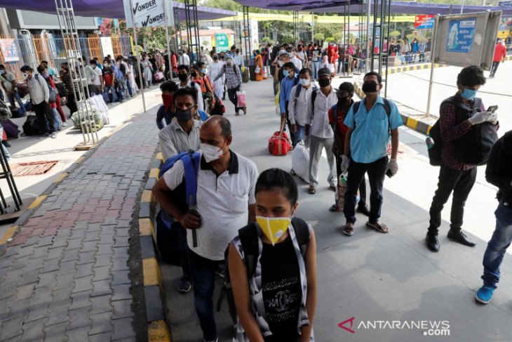 India catat lonjakan harian tertinggi COVID-19 yakni 11.458 kasus