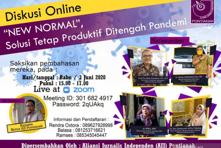 Guru Besar Untan sarankan Kalbar segera terapkan normal baru untuk pacu ekonomi