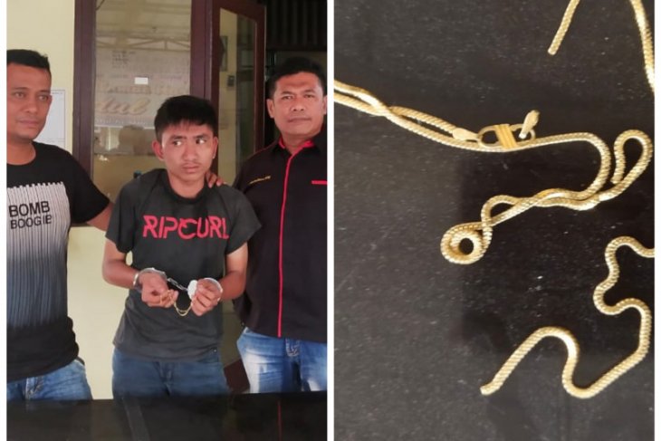 Polsek Binjai Barat tangkap pelaku penjambretan kalung emas