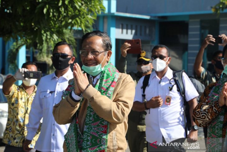 Menko Polhukam Mahfud berkunjung ke pulau terluar saat pandemi COVID-19