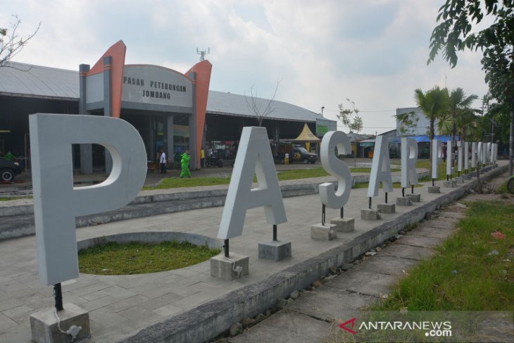 Penutupan sementara pasar peterongan Jombang