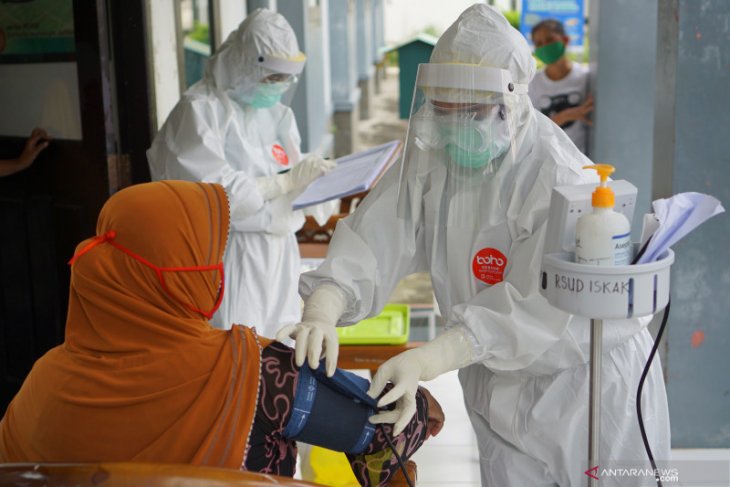 Pemeriksaan Kesehatan Penghuni Mess Karantina COVID-19