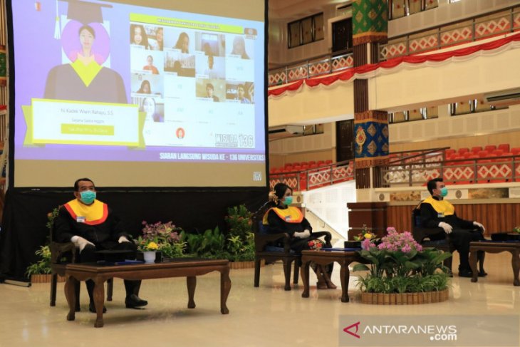 Universitas Udayana wisuda 670 lulusan secara daring