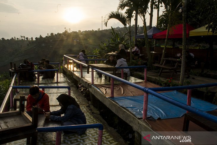 Kawasan Cartil Bandung ramai pengunjung 