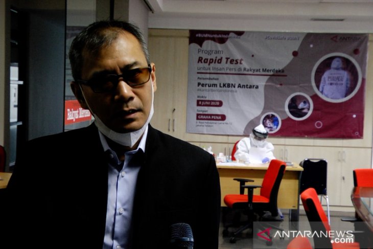 LKBN ANTARA rencanakan tes cepat bagi pers daerah di episentrum