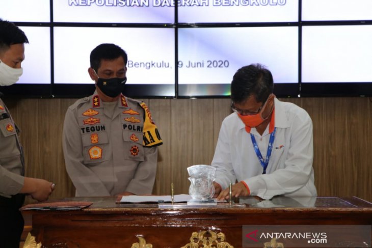 Polda Bengkulu dan Pelindo teken