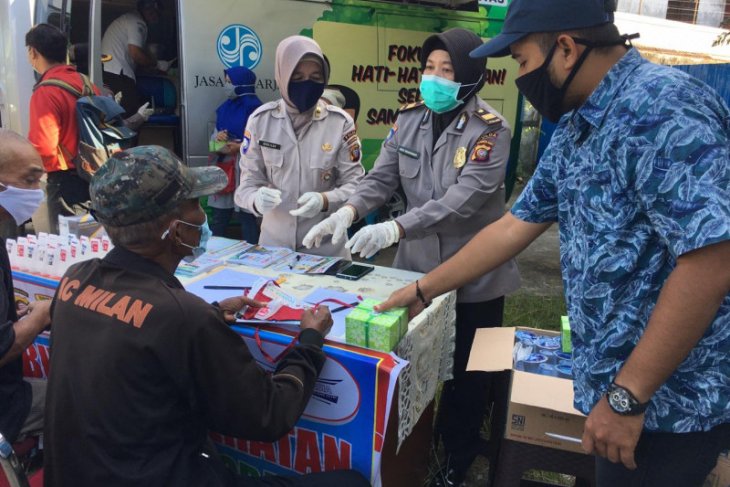 Honda ikut Bhakti Kesehatan Pemeriksaan Gratis Polda Kalbar