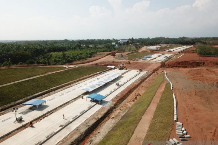Progres fisik tol Bengkulu-Sumsel Seksi I capai delapan persen