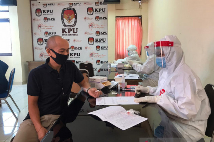 Anggota KPU Bali dan enam kabupaten/kota ikuti