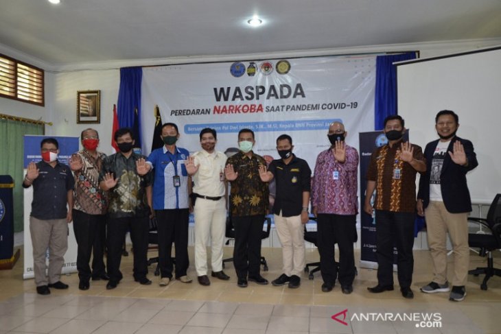 BNN Jambi: selama pandemi COVID-19 peredaran narkoba meningkat
