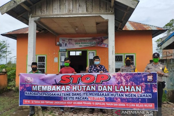Polres Rejang Lebong sosialisasikan pencegahan pembakaran hutan