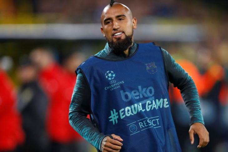 Vidal: Barca tak gentar hadapi Bayern