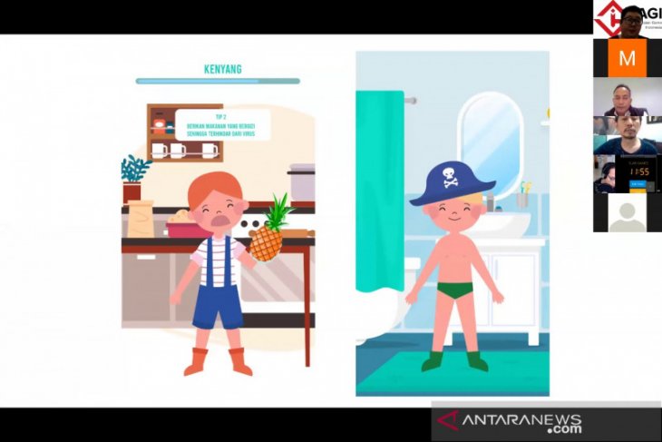 Kemenparekraf menggunakan game kreatif edukasi masyarakat soal COVID-19