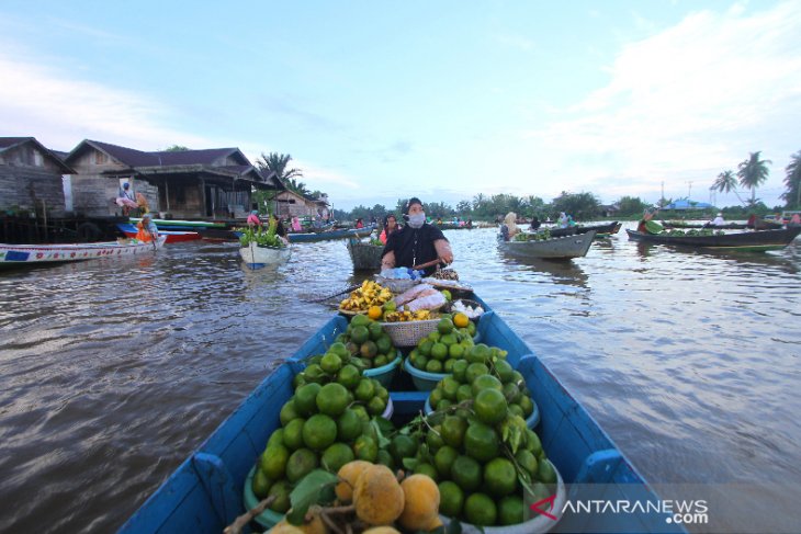 Pedagang Pasar Terapung Lok Baintan Mulai Ramai