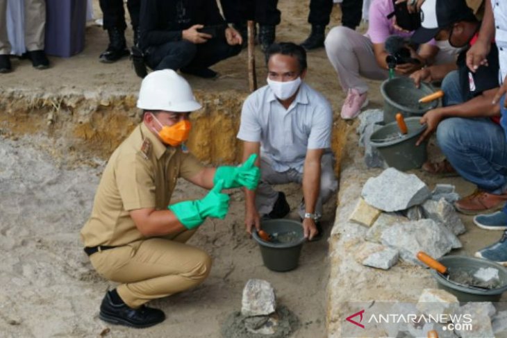 Gedung baru mulai dibangun, Molen harap Polres Pangkalpinang berikan pelayanan optimal