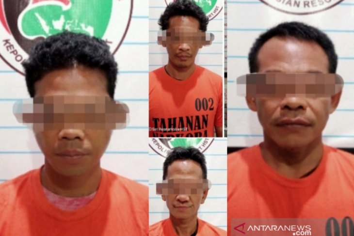 Inilah 5 tersangka kasus narkoba yang berhasil dibekuk Polres HST