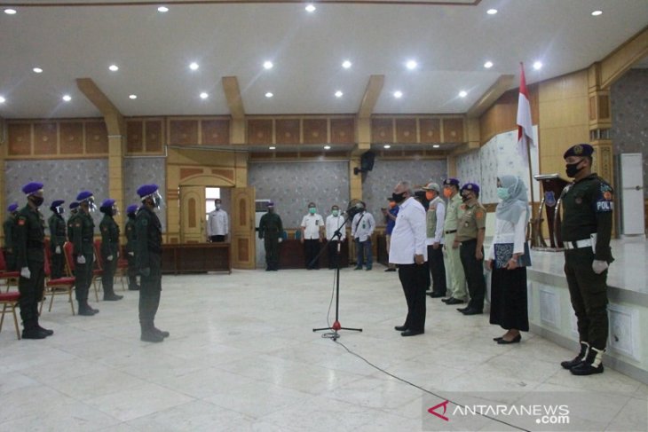 Bupati Tanjabbar ajak Menwa jadi agen disiplin protokol kesehatan