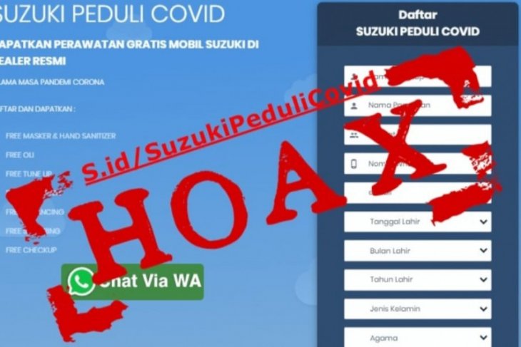 Suzuki tegaskan informasi program