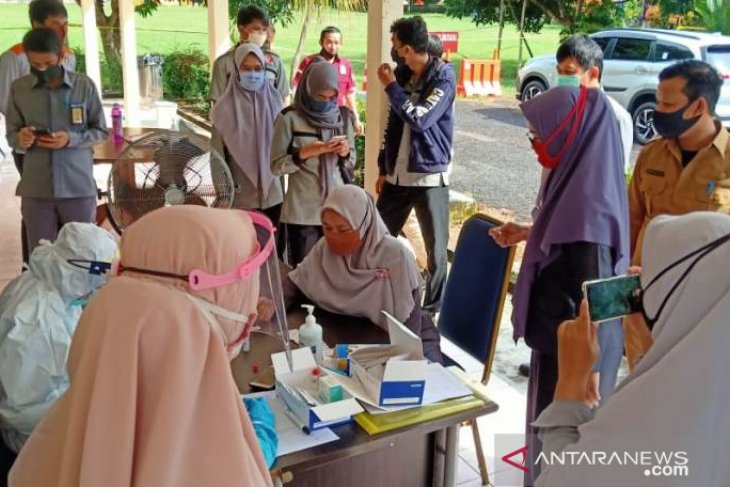 Jajaran Pengawas Pilkada di Bangka Tengah Ikuti Rapid Test