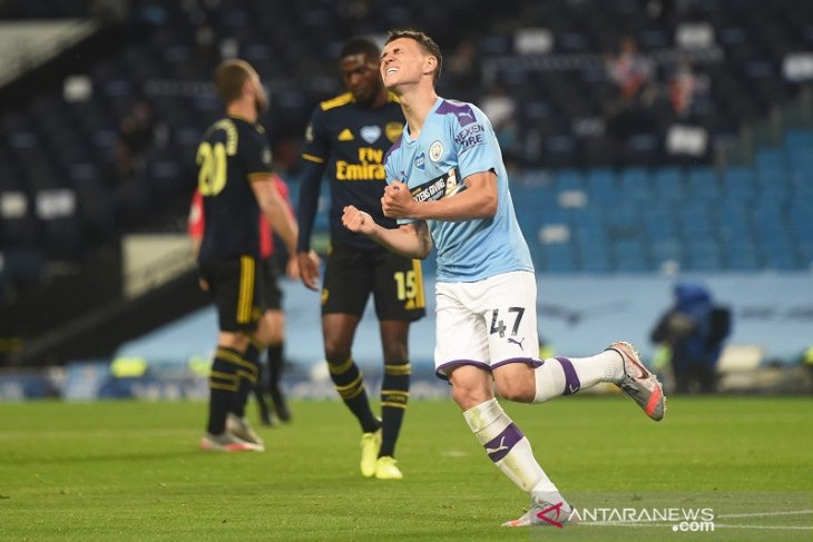 Man City bungkam Arsenal tiga gol tanpa balas