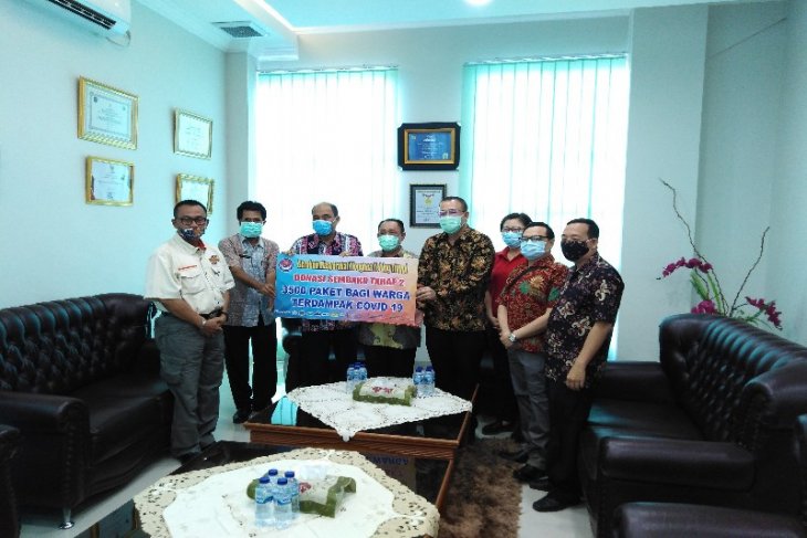 Gugus Tugas COVID-19 terima bantuan 3.500 paket sembako dari GM3T