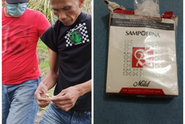 Polsek Besitang Langkat ringkus pemilik sabu-sabu