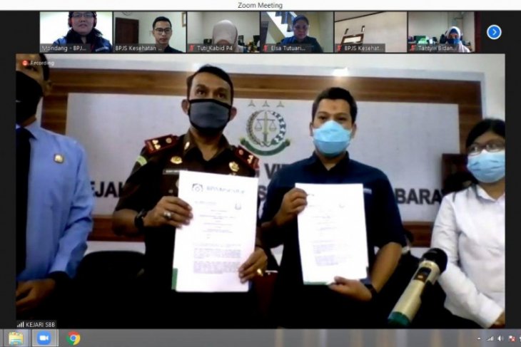 Kejari SBB - BPJS Kesehatan Ambon kerja sama penanganan hukum